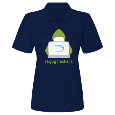Rugby Hackers Womens Polo Thumbnail