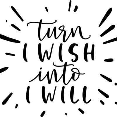 Turn I wish Into I Will Thumbnail