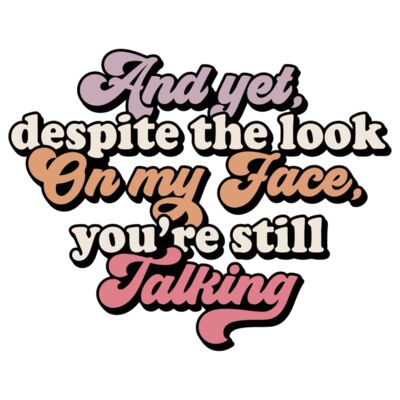 And yet youre talking Thumbnail