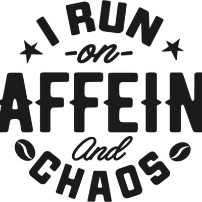 I run on caffeine SVG Thumbnail