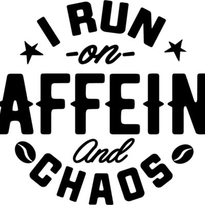I run on caffeine SVG Thumbnail