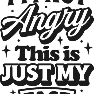 Im not angry SVG Thumbnail