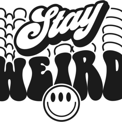 Stay weird SVG Thumbnail
